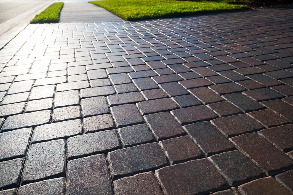 Paver driveway
